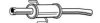WALKER 22433 Middle Silencer